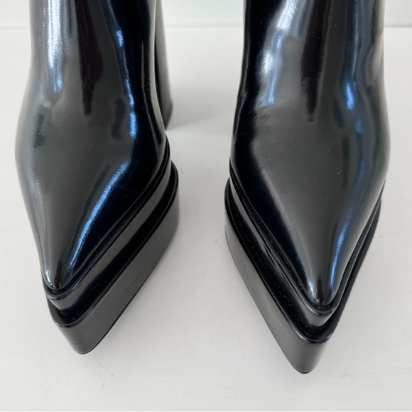 🏷️ SOLD • BROWNS • B2 Bowden Platform Boots in Black • 5 - Picture 5 of 16